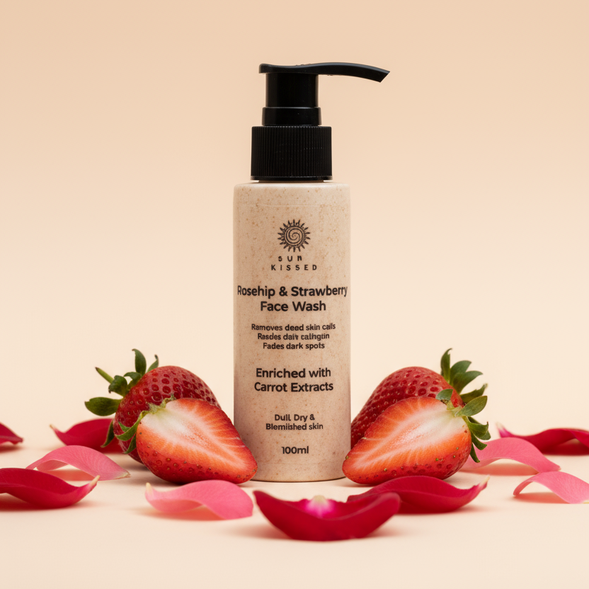 Rosehip & Strawberry Facewash
