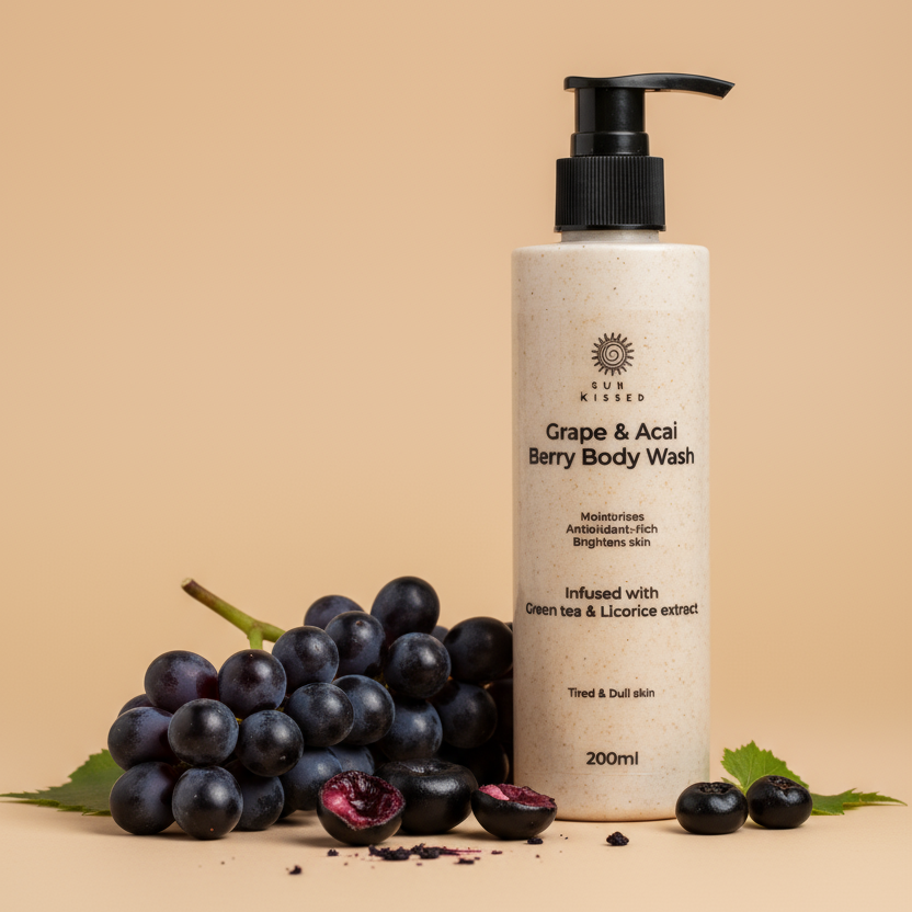 Grape & Acai Berry Body Wash